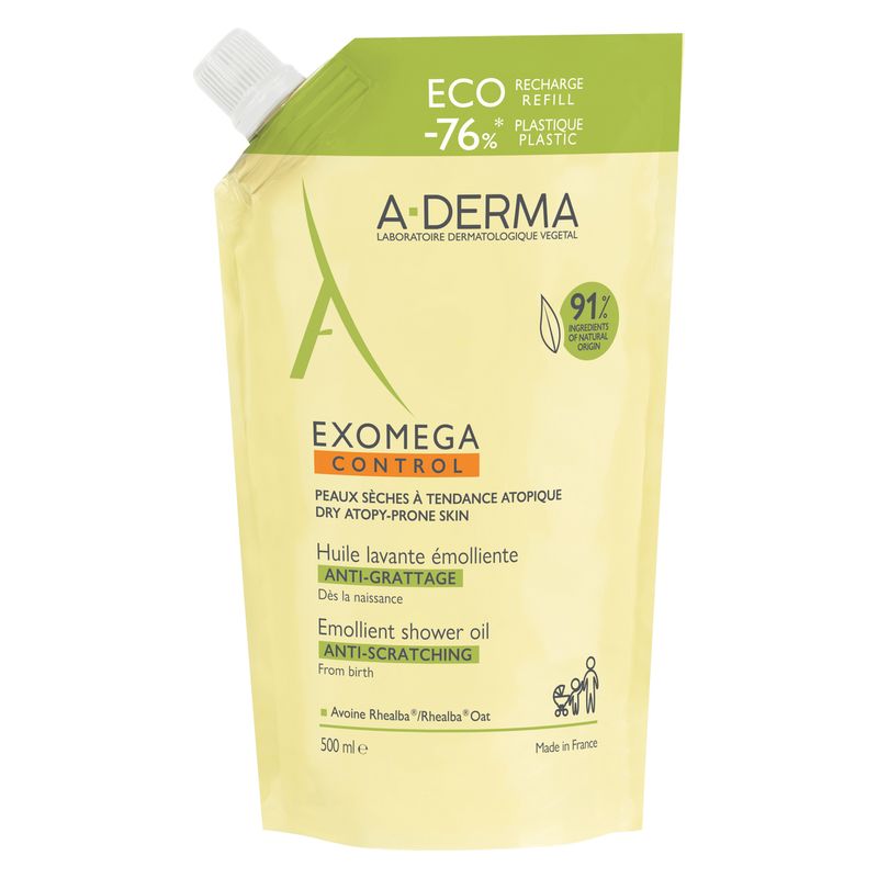 A-Derma - Exomega Control Huile Lavante Émolliente Anti-Grattage A-Derma - Exomega Control Huile Lavante Émolliente Anti-Grattage