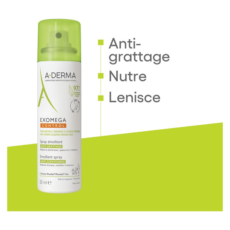 A-Derma - Exomega Control Spray Émollient Anti-Grattage A-Derma - Exomega Control Spray Émollient Anti-Grattage