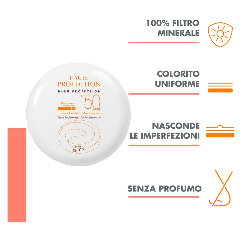AVÈNE - Haute Protection Compact Teinté Spf 50