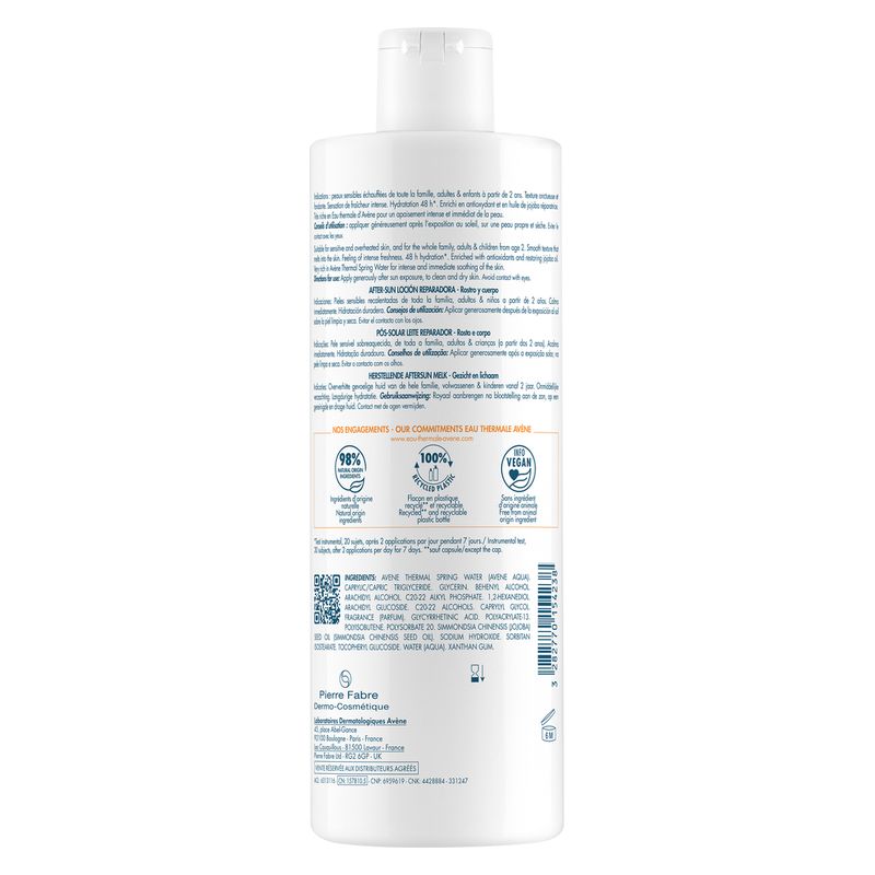 AVÈNE - Après-Soleil Lait Réparateur AVÈNE - Après-Soleil Lait Réparateur