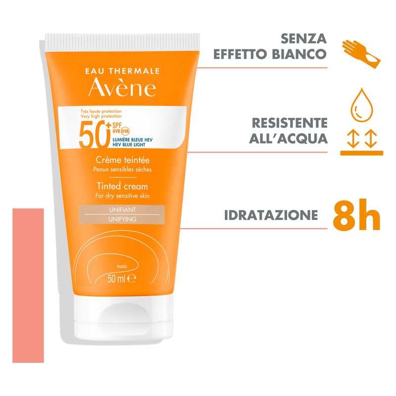 AVÈNE - Crème Tintée Unifiante Spf 50+ AVÈNE - Crème Tintée Unifiante Spf 50+