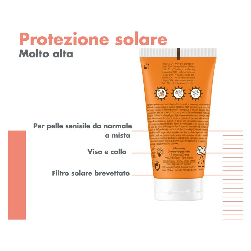 AVÈNE - Fluide Ultra Léger Spf 50+ AVÈNE - Fluide Ultra Léger Spf 50+