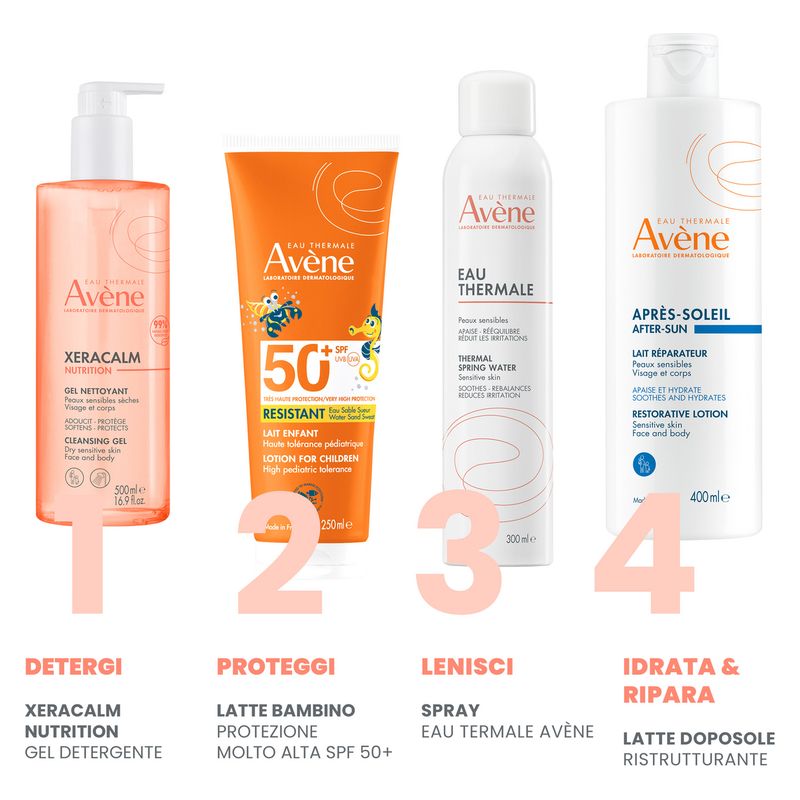 AVÈNE - Lait Enfant Spf 50+