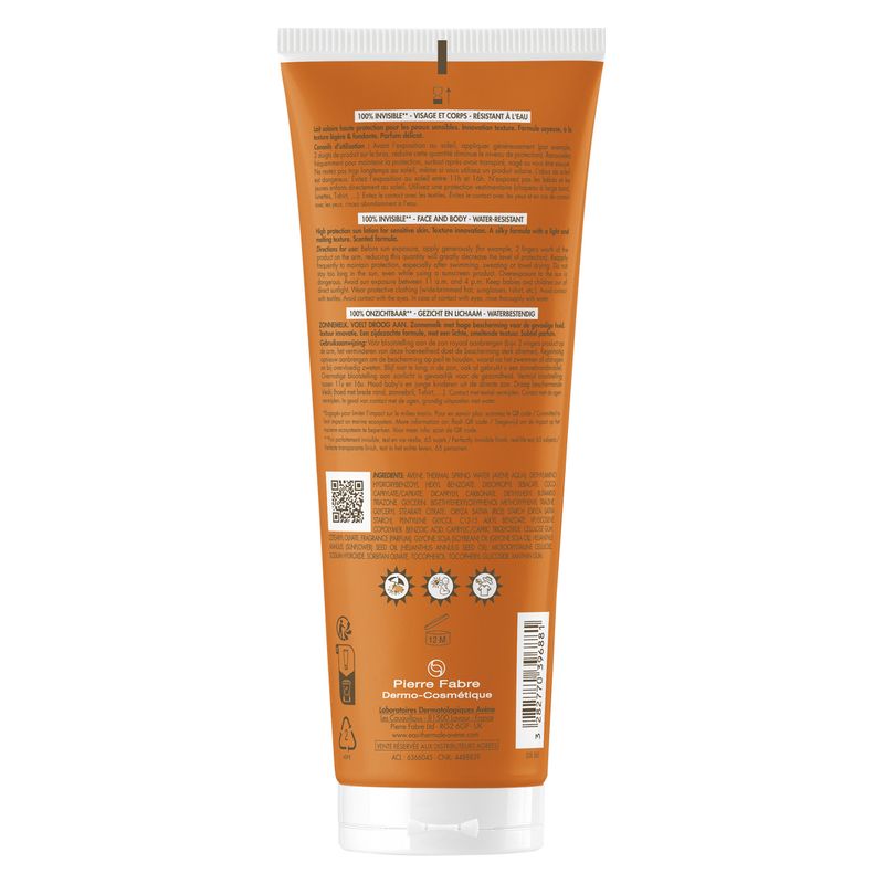 AVÈNE - Lait Spf 50+