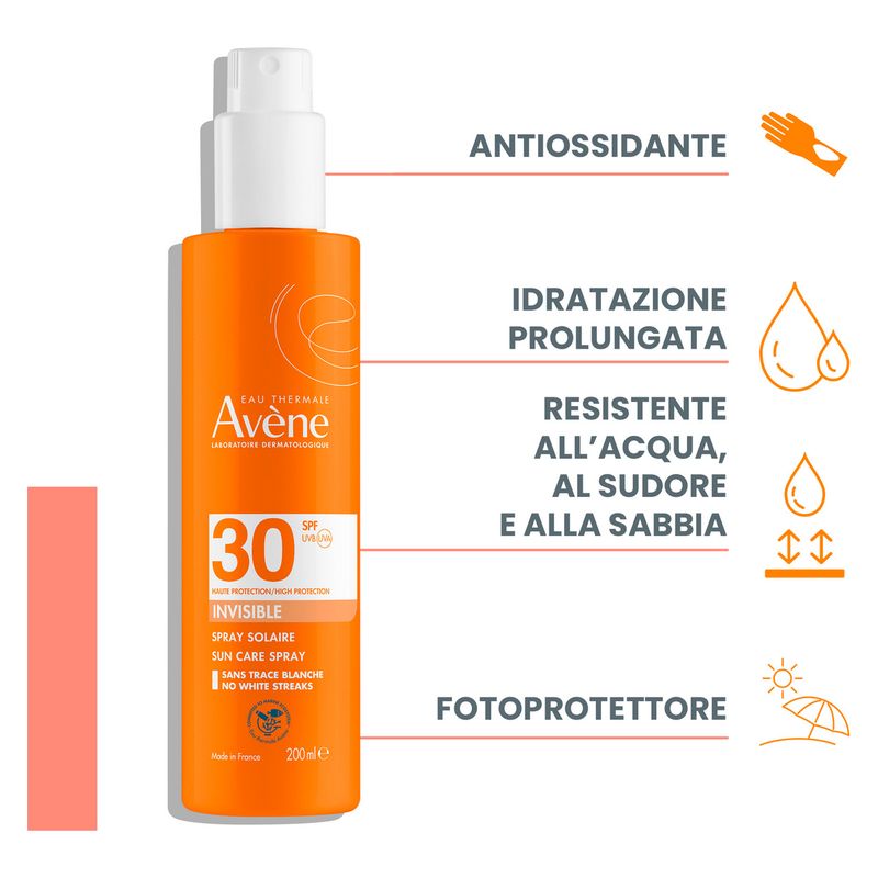 AVÈNE - Spray Solaire Invisible Spf 30