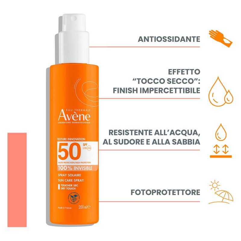 AVÈNE - Spray Solaire Invisible Spf 50 AVÈNE - Spray Solaire Invisible Spf 50