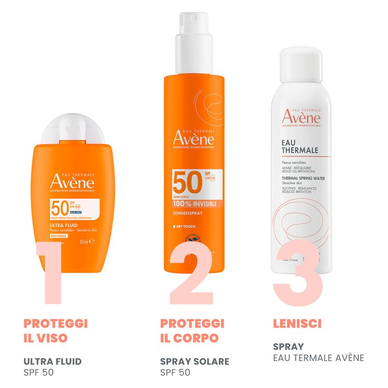 AVÈNE - Spray Solaire Invisible Spf 50 AVÈNE - Spray Solaire Invisible Spf 50