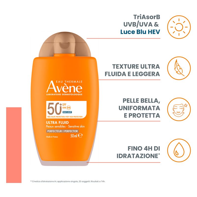 AVÈNE - Ultra Fluid Perfecteur Spf 50+