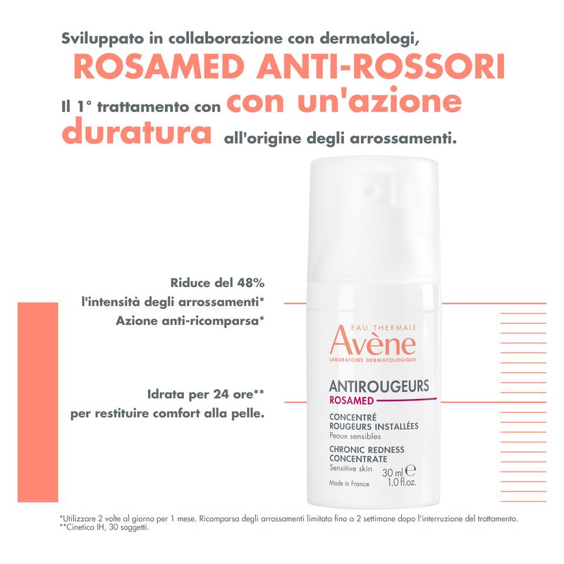 AVÈNE - Antirougeurs Rosamed Concentré Rougeurs Installées AVÈNE - Antirougeurs Rosamed Concentré Rougeurs Installées