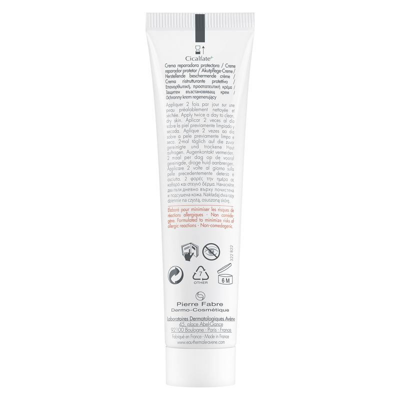 AVÈNE - Cicalfate+ Crème Réparatrice Protectrice