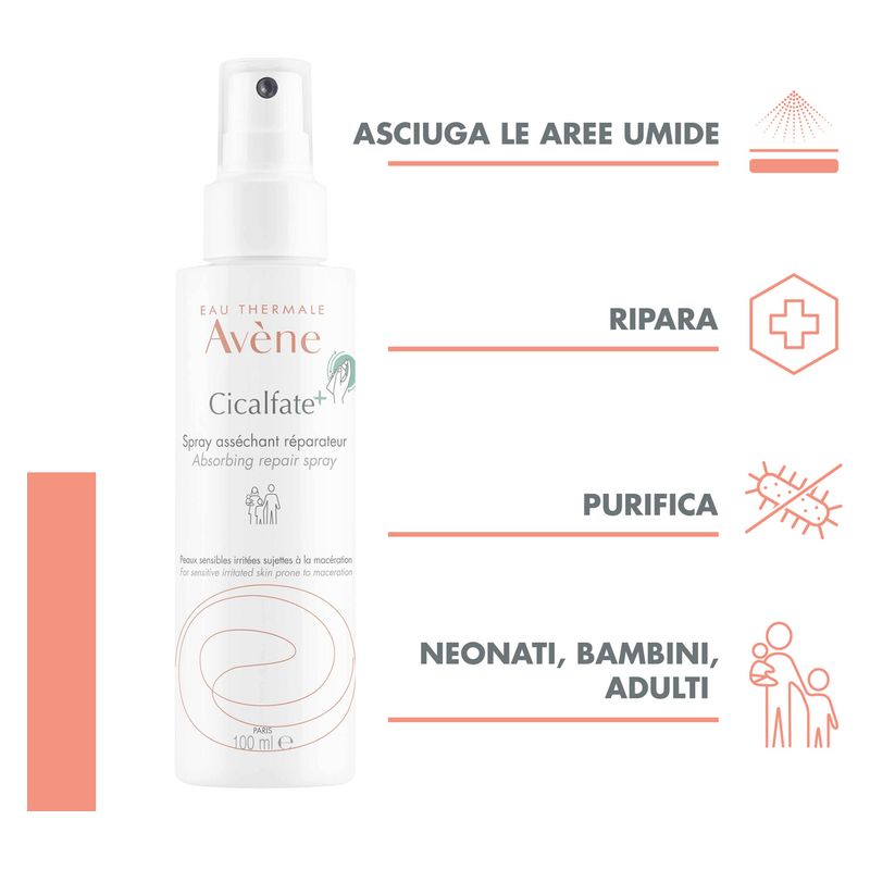 AVÈNE - Cicalfate+ Spray Asséchant Apaisant