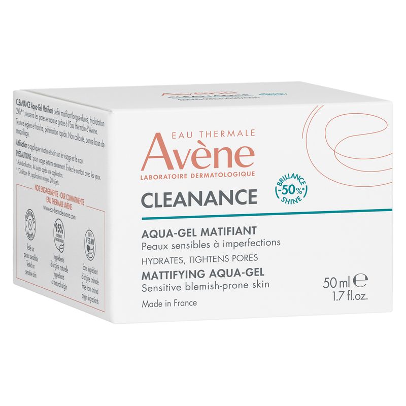 AVÈNE - Cleanance Aqua-Gel Matifiant