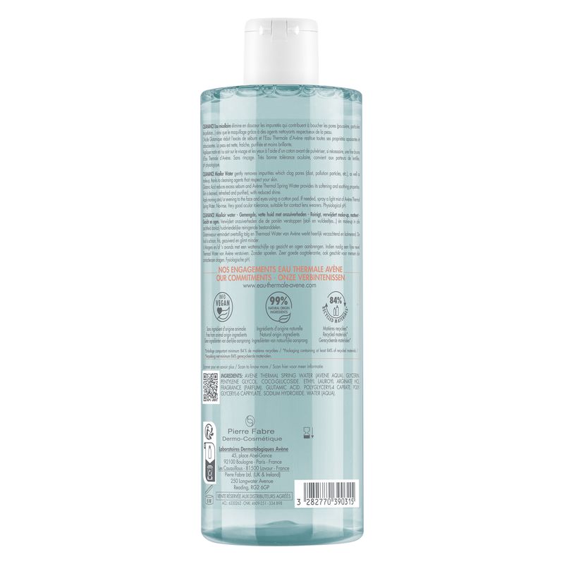 AVÈNE - Cleanance Eau Micellaire AVÈNE - Cleanance Eau Micellaire