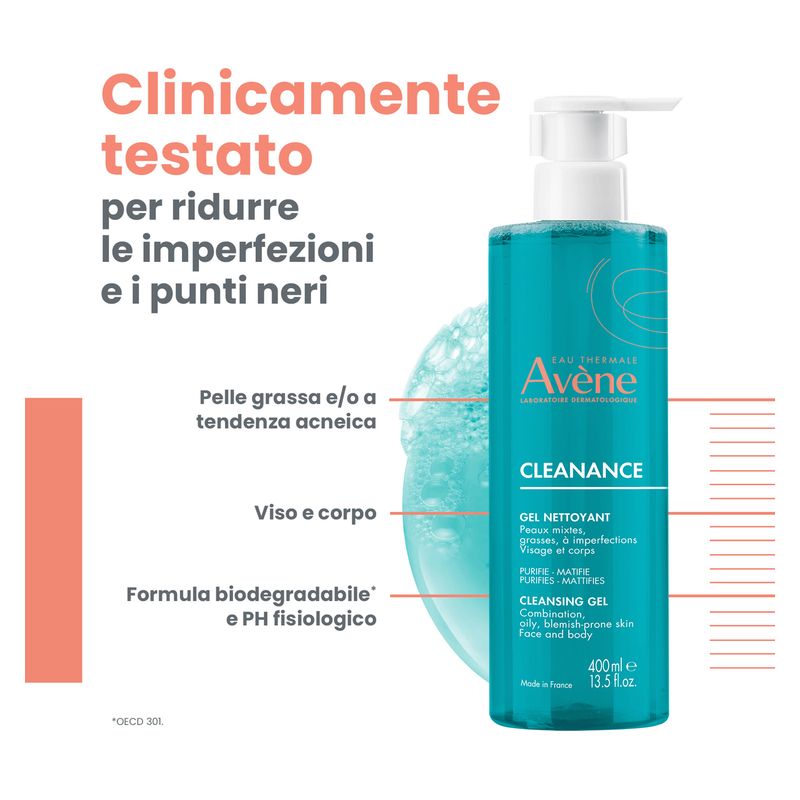 AVÈNE - Cleanance Gel Nettoyant