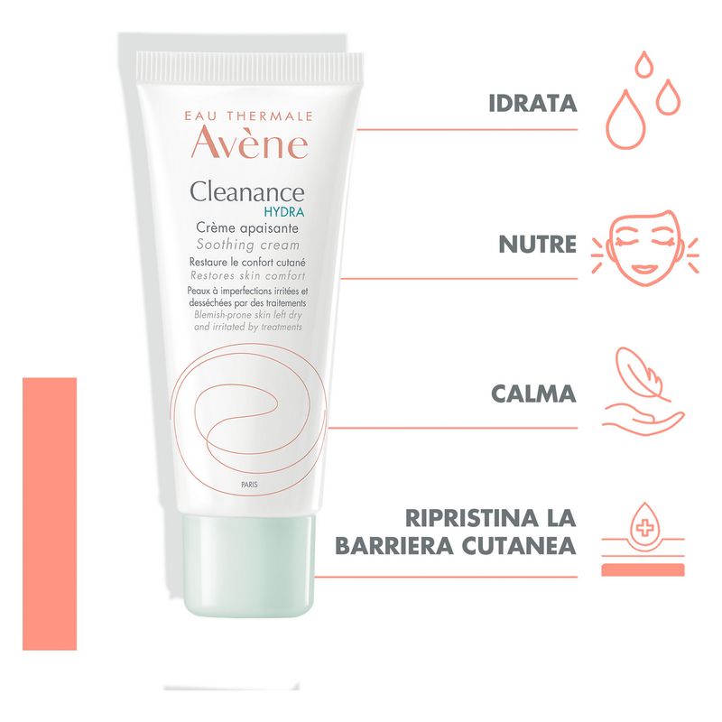 AVÈNE - Cleanance Hydra Crème Apaisante AVÈNE - Cleanance Hydra Crème Apaisante
