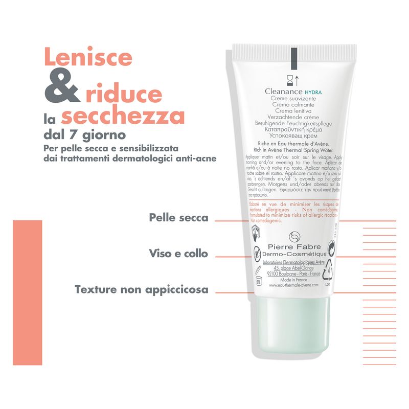 AVÈNE - Cleanance Hydra Crème Apaisante AVÈNE - Cleanance Hydra Crème Apaisante