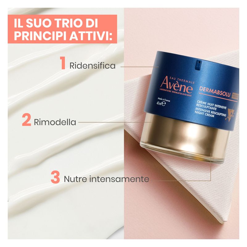 AVÈNE - Dermabsolu Crème Nuit Intensive Resculptante
