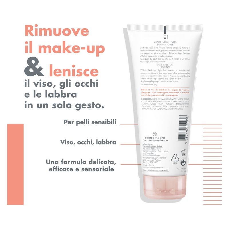 AVÈNE - Fluide Démaquillante 3 En 1 AVÈNE - Fluide Démaquillante 3 En 1