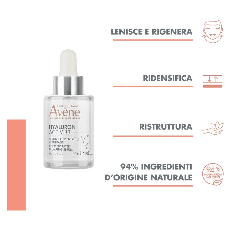 AVÈNE - Hyaluron Activ B3 Sérum Concentré Repulpant AVÈNE - Hyaluron Activ B3 Sérum Concentré Repulpant