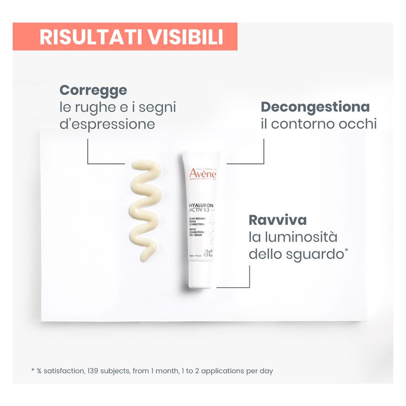 AVÈNE - Hyaluron Activ B3 Soin Regard Triple Correction
