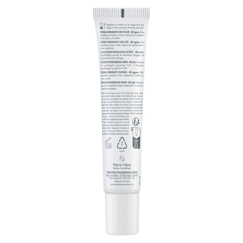 AVÈNE - Hydrance Bb-Légère Emulsion Hydratante Téinte Spf 30 Lumière Radiance AVÈNE - Hydrance Bb-Légère Emulsion Hydratante Téinte Spf 30 Lumière Radiance