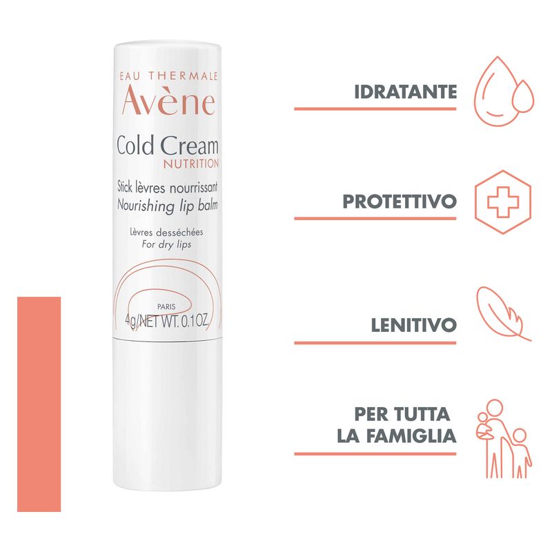 AVÈNE - Cold Cream Nutrition Stick Lèvres Nourrissant