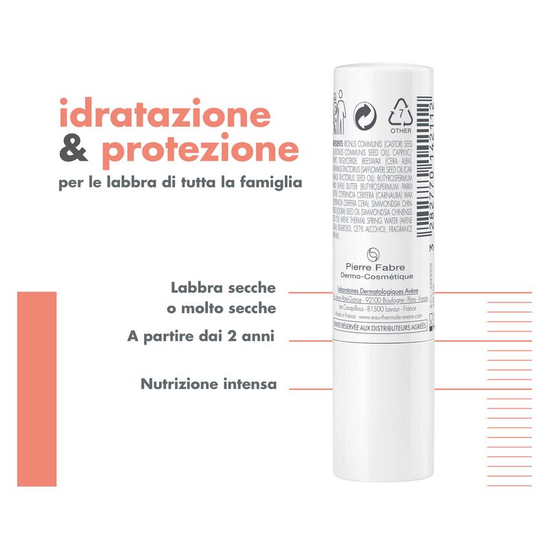 AVÈNE - Cold Cream Nutrition Stick Lèvres Nourrissant