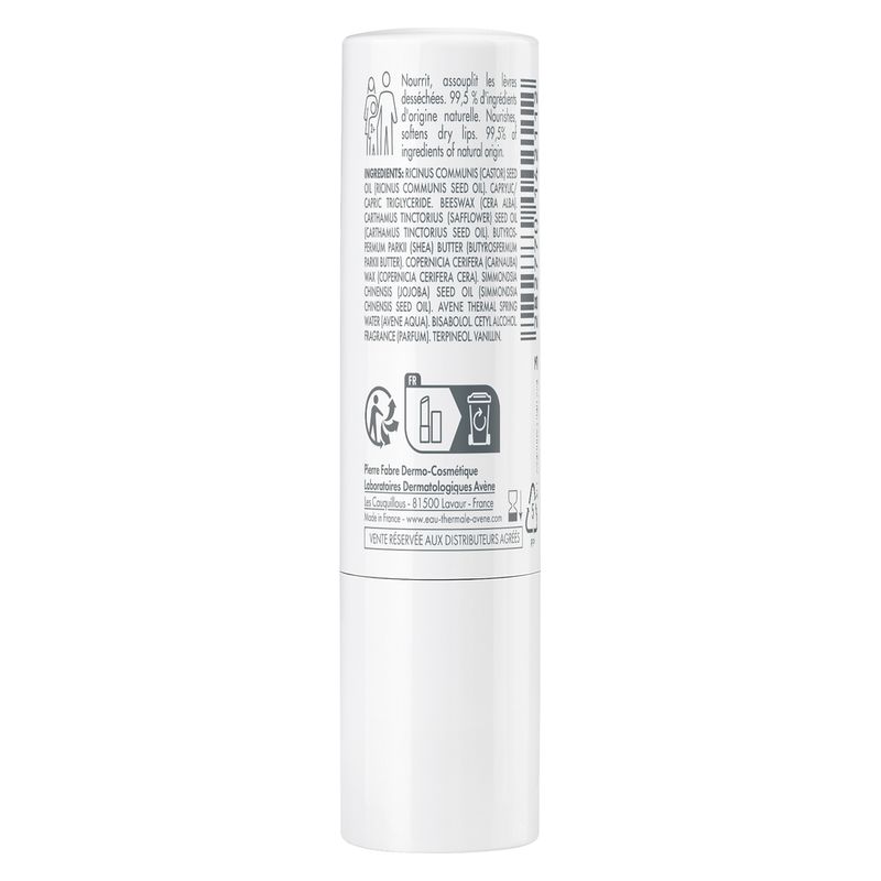 AVÈNE - Cold Cream Nutrition Stick Lèvres Nourrissant