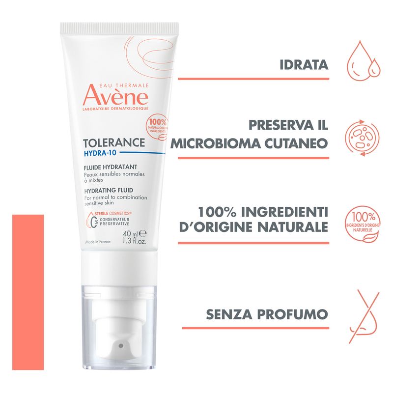 AVÈNE - Tolerance Hydra-10 Fluide Hydratant