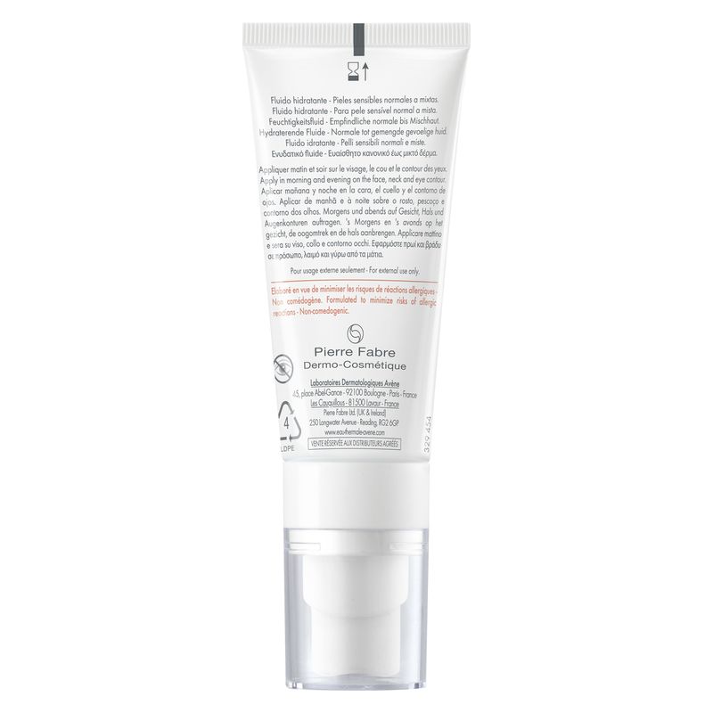AVÈNE - Tolerance Hydra-10 Fluide Hydratant