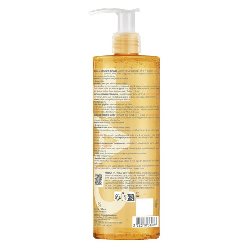 AVÈNE - Xeracalm A.D Huile Lavante Relipidante AVÈNE - Xeracalm A.D Huile Lavante Relipidante