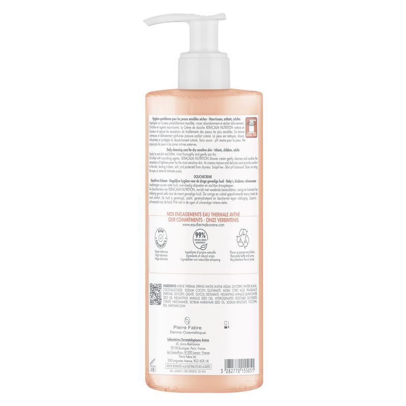 AVÈNE - Xeracalm Nutrition Créme De Douche