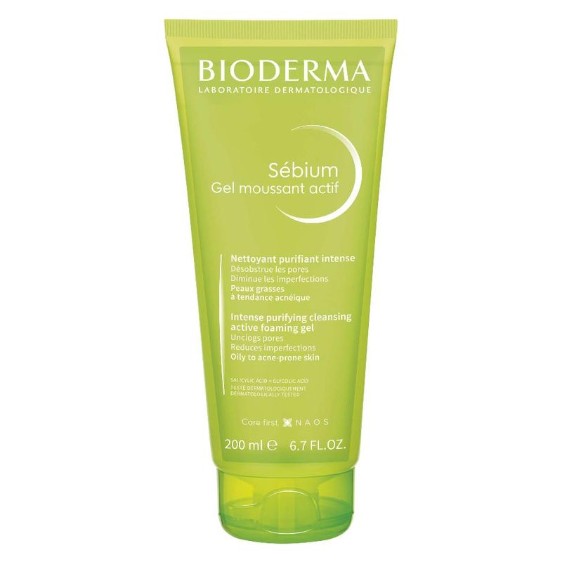 BIODERMA - SéBIUM GEL MOUSSANT ACTIF NETTOYANT PURIFIANT INTENSE
