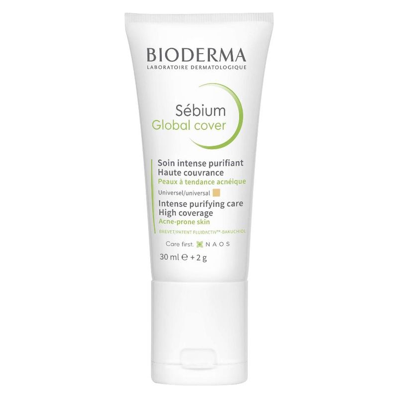 BIODERMA SéBIUM GLOBAL COVER SOIN INTENSE PURIFIANT HAUTE COUVRANCE