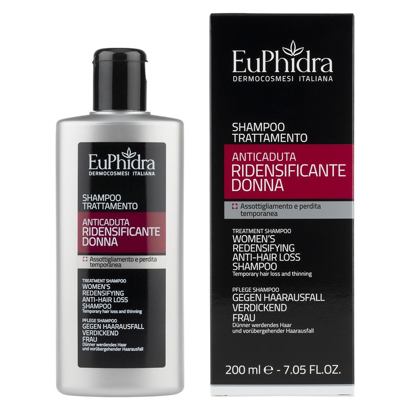 EUPHIDRA - Shampoo Trattamento Anticaduta Ridensificante Donna EUPHIDRA - Shampoo Trattamento Anticaduta Ridensificante Donna
