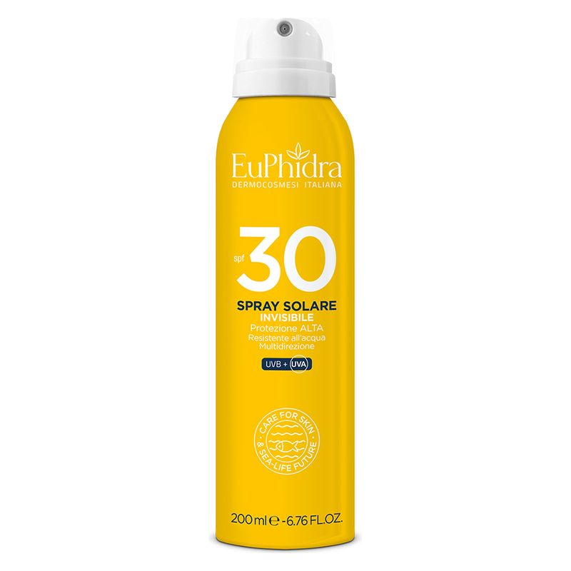 EUPHIDRA - Spray Solare Invisibile Protezione Alta Spf 30 EUPHIDRA - Spray Solare Invisibile Protezione Alta Spf 30