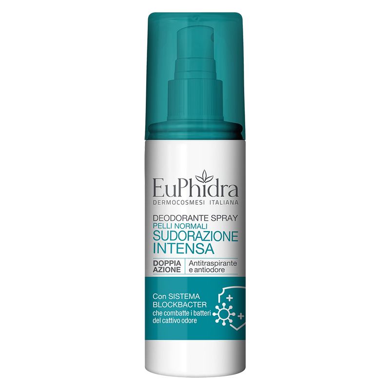 EUPHIDRA - Deodorante Spray Pelli Normali Sudorazione Intensa EUPHIDRA - Deodorante Spray Pelli Normali Sudorazione Intensa