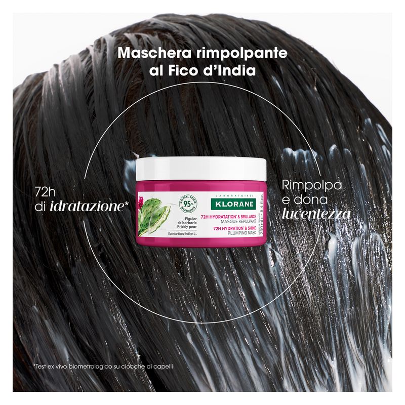 KLORANE - Masque Repulpant 72H Hydratation & Brillance