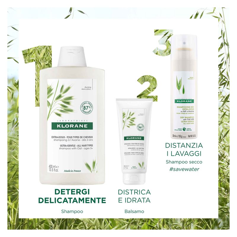 KLORANE - Shampooing Extra-Doux - Tous Types De Cheveux KLORANE - Shampooing Extra-Doux - Tous Types De Cheveux