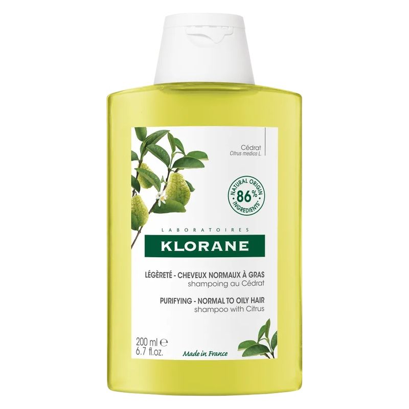 KLORANE - SHAMPOOING LéGèRETé - CHEVEUX NORMAUX A GRAS
