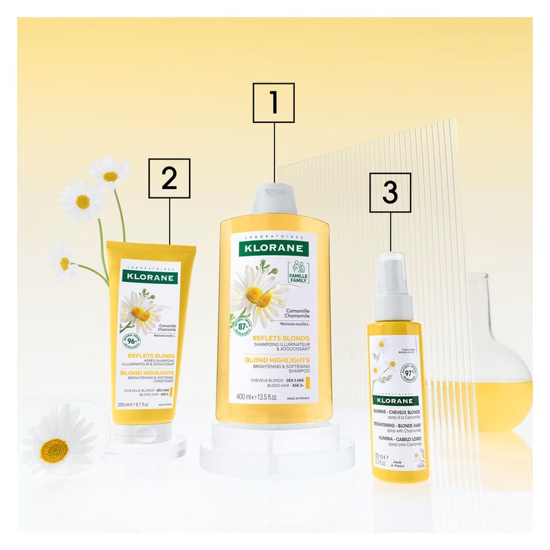 KLORANE - Hair Shampooing Reflets Blonds