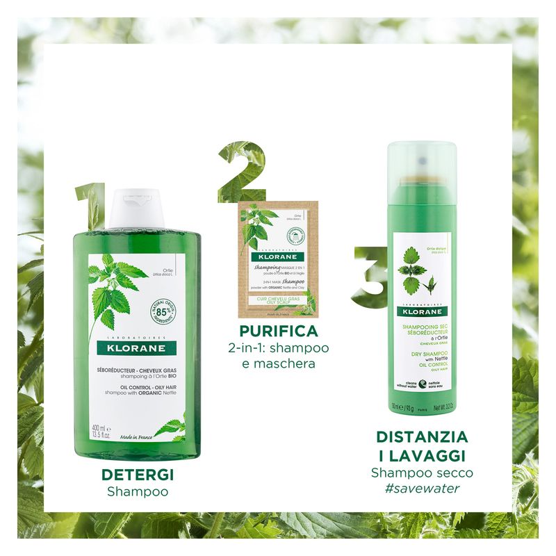 KLORANE - Shampooing Séboréducteur - Cheveux Gras