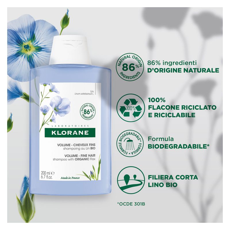 KLORANE - Shampooing Volume - Cheveux Fins KLORANE - Shampooing Volume - Cheveux Fins