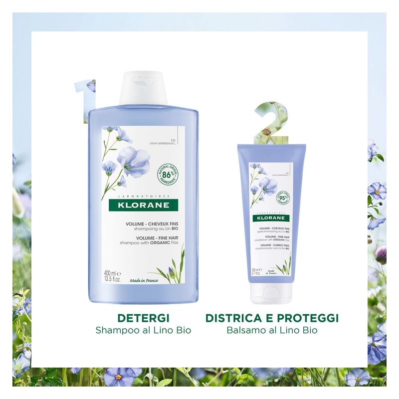 KLORANE - Shampooing Volume - Cheveux Fins KLORANE - Shampooing Volume - Cheveux Fins