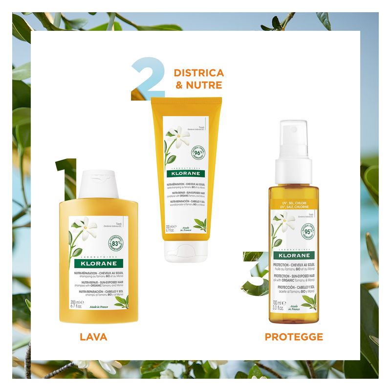 KLORANE - Shampooing Soin Soleil Capillaire KLORANE - Shampooing Soin Soleil Capillaire