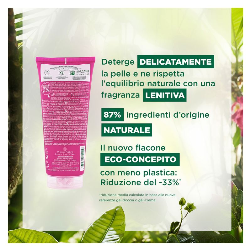 KLORANE - Gel Doccia Nutritivo Foglie Di Fico KLORANE - Gel Doccia Nutritivo Foglie Di Fico