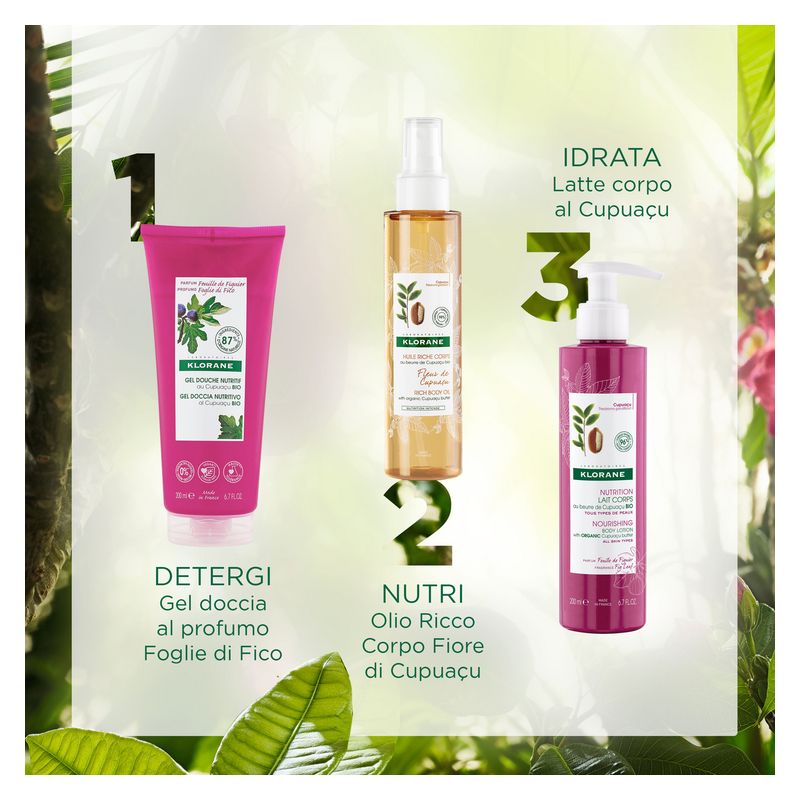 KLORANE - Gel Doccia Nutritivo Foglie Di Fico KLORANE - Gel Doccia Nutritivo Foglie Di Fico