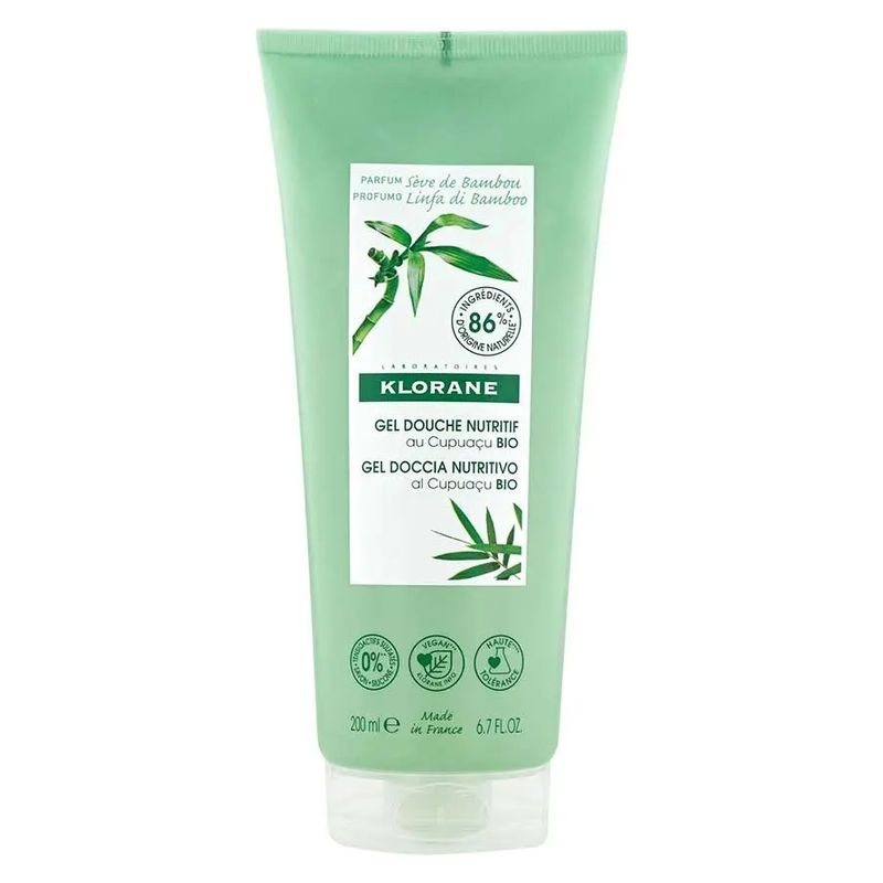 KLORANE GEL DOCCIA NUTRITIVO LINFA DI BAMBOO