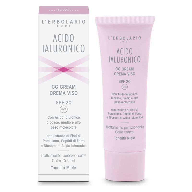 L'Erbolario - Acido Ialuronico Cc Cream Crema Viso Spf 20 L'Erbolario - Acido Ialuronico Cc Cream Crema Viso Spf 20