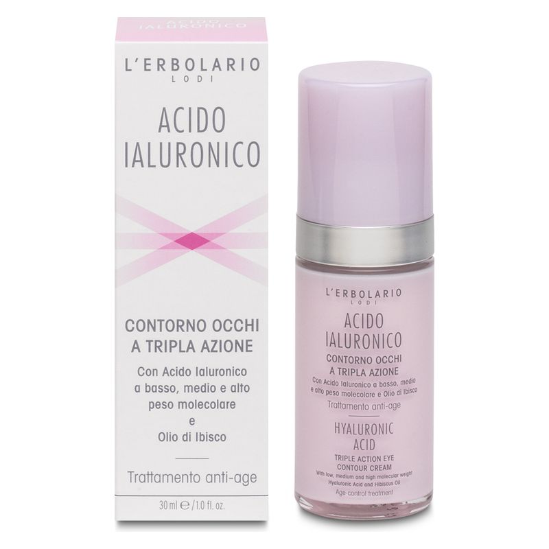 L'Erbolario - Acido Ialuronico Contorno Occhi A Tripla Azione L'Erbolario - Acido Ialuronico Contorno Occhi A Tripla Azione